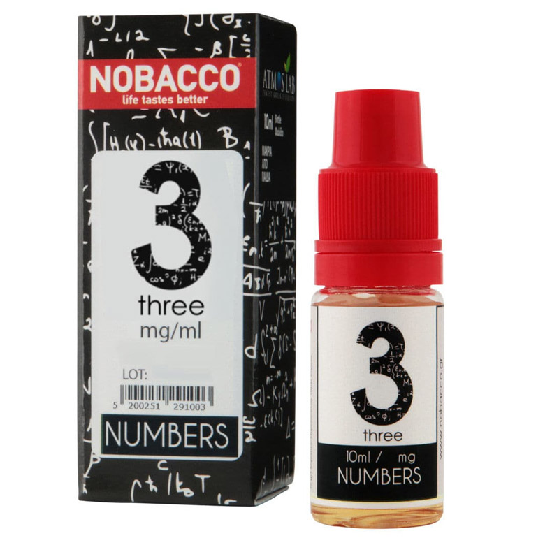 Υγρό Αναπλήρωσης Numbers Three 10ml Υγρό Αναπλήρωσης Numbers Three 10ml